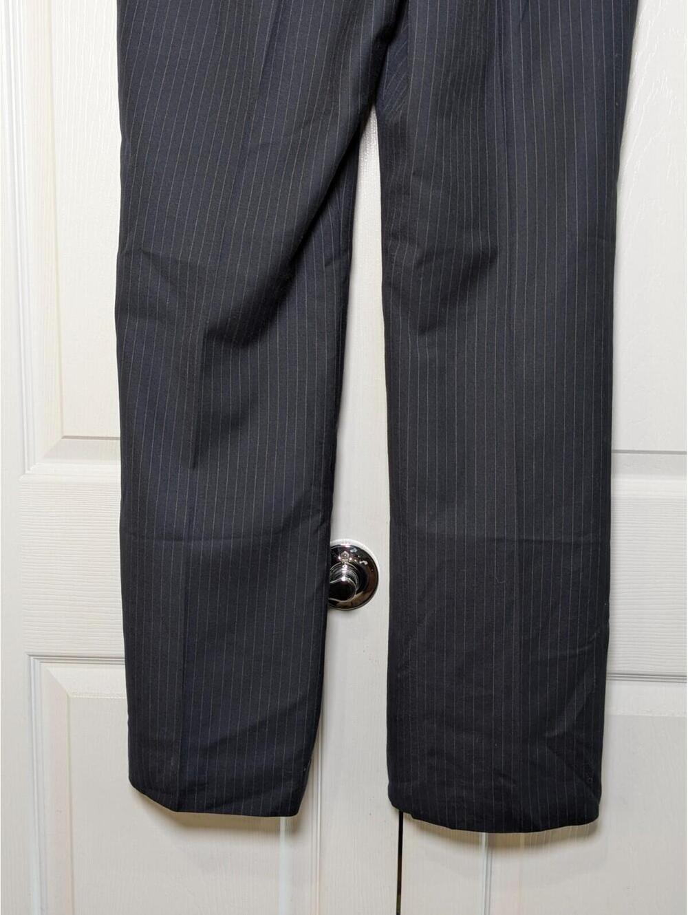 Anne Klein Women’s Pinstripe Wide-Leg Suit Pants, Size 8 - Picture 7 of 9